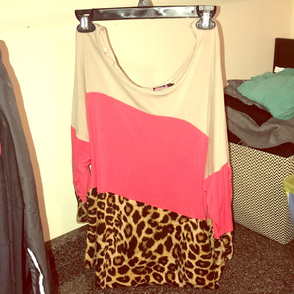 Fun colorblock top